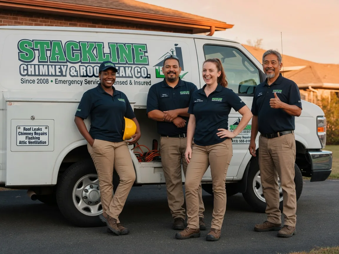 Chimney flashing repair company in Apison, TN